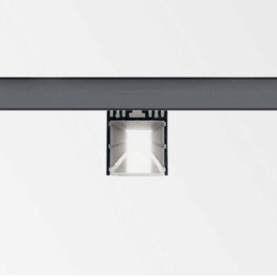 Profilo alto 2mt nero per strisce led max 31mm ideal lux