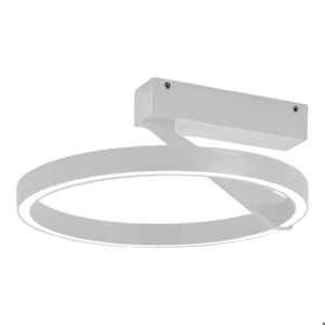 Plafoniera rotonda bianca led 33w 3000k 4000k vivida meridiana