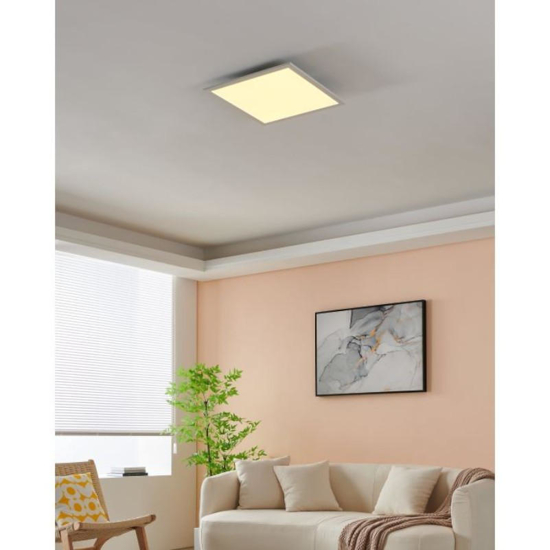 Plafoniera quadrata per ufficio smart led dimmerabile 2700k-6500k