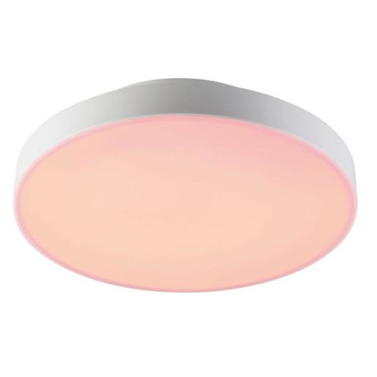 Plafoniera led smart tonda led rgb dimmerabile 2700k-6500k bianca