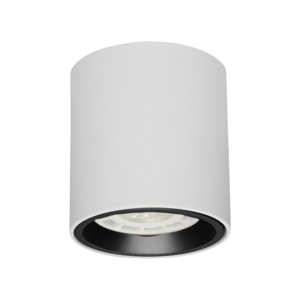 Linea light baton faretto da soffitto cilindro bianco nero