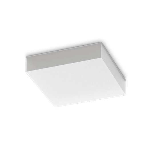 Snow pl 3000k ideal lux plafoniera da esterno quadrata  3000k ip65