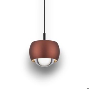 Lampada a sospensione design colore caffe moderna