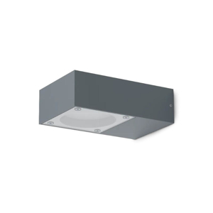 Applique da esterno sirio ap1 ideal lux antracite ip65