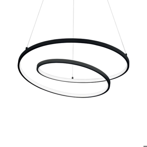 Oz sp d60 on-off nero ideal lux lampadario led 47w 3000k