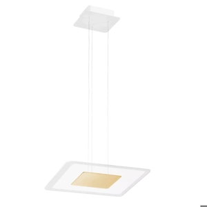 Aruba linea light lampadario oro led 17w 3000k