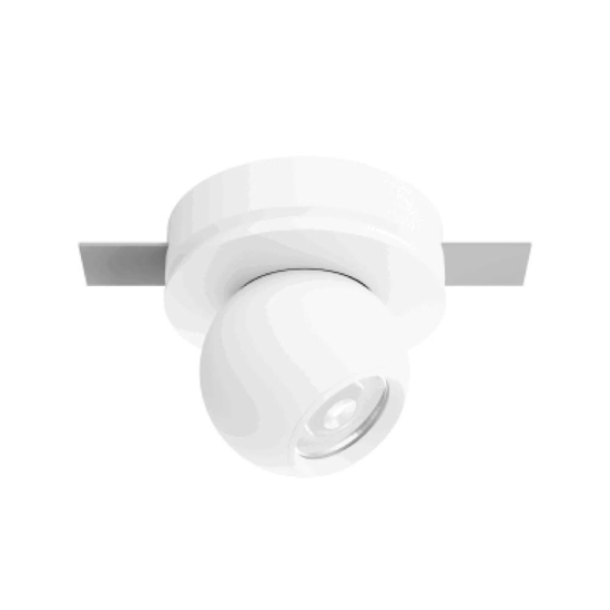 Faretto bubble  9w 3000k 24v bianco da incasso linea light