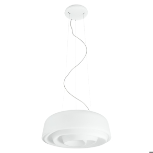 Lampadario rose moderno bianco linea light