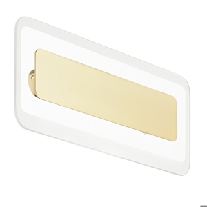 Antille s oro linea light applique led 14w 3000k moderna