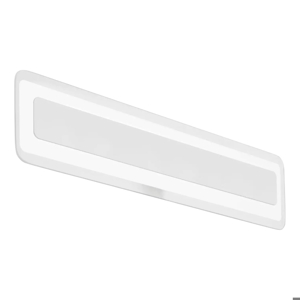 Linea light applique led 28w 3000k antille s bianco moderna