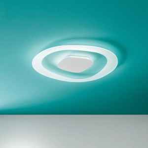 Linea light antigua s plafoniera led moderna 46w 3000k