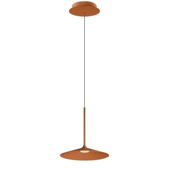 Linea light lampada a sospensione poe terracotta led 7w 3000k