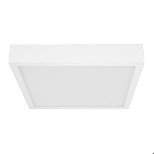 Linea light plafoniera led box sq bianca 31w 3000k