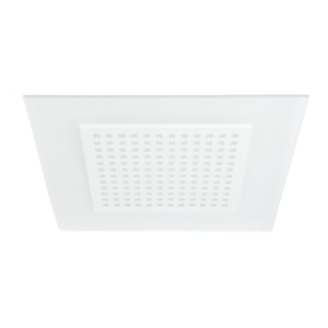 Plafoniera led 42w 3000k quadrata bianca linea light dublight