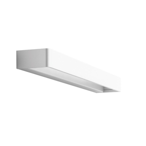 Linea light metal applique led 20w 3000k bianco moderna