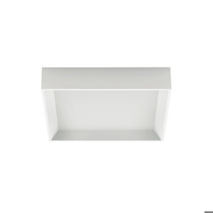 Linea light tara q plafoniera led 21w 3000k quadrata bianca