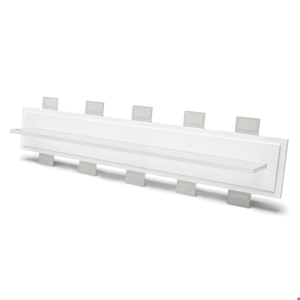 Applique mensola luminosa da incasso led 19w 3000k