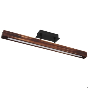 Plafoniera di legno per cucina led 20w 3000k moderna