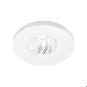 Gea luce glam faretto led da incasso 3w 4000k rotondo bianco