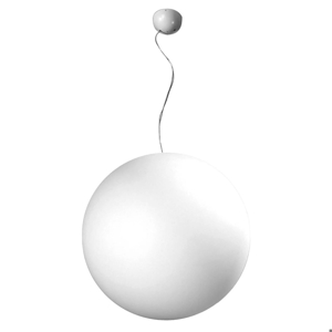 Sfera lampada sospensione bianca per esterno  oh! p65 linea light