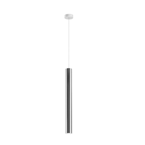 Birba linea light lampada a sospensione cromo cilindro gu10