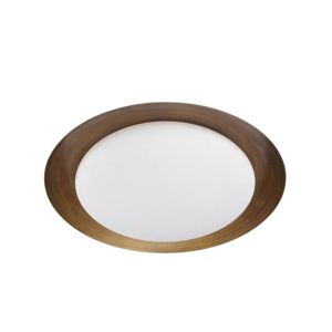 Plafoniera led 11w 3000k bronzo linea light crew