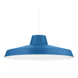 Lampadario moderno linea light miguel blu led 3000k