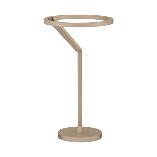 Lampada da comodino abat-jour design moderna moca caffe led dimmerabile