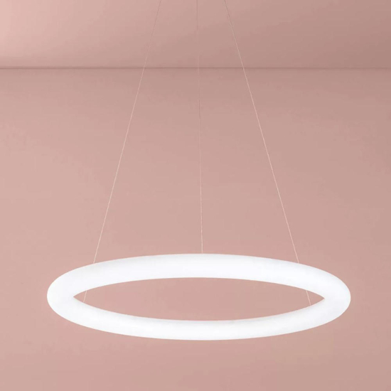 Lampadario moderno led 31w linea light polo cerchio