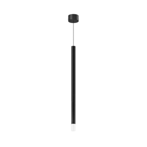 Lampada a sospensione nera h50cm led 2w 3000k linea light puccini