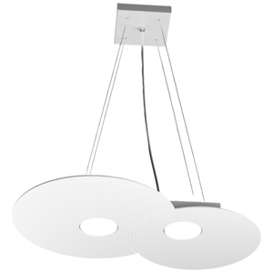 Lampadario per cucina bianco toplight cloud