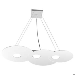 Lampadario per cucina moderna toplight cloud grigio