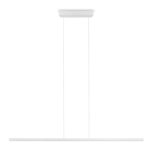 Lampadario moderno da ufficio bianco led 2700k linea light straight