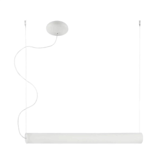 Lampadario moderno linea light tu-0 led 3000k tubolare