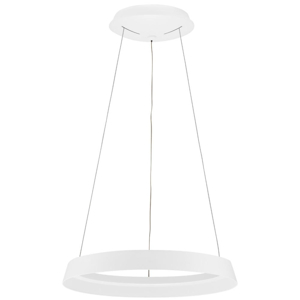 Lampadario circolare bianco 45cm led 38w 2700k 3000k