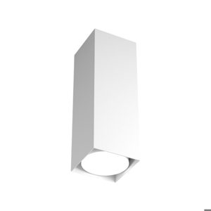 Faretto da soffitto squadrato parallelepipedo bianco top light