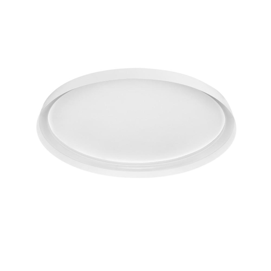 Plafoniera bianca led 48w 2700k 4000k dimmerabile rotonda moderna