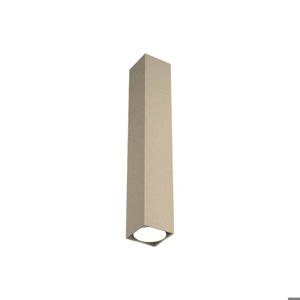 Faretto led da soffitto metallo sabbia toplight plate