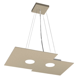 Plate toplight lampadario per cucina moderna sabbia