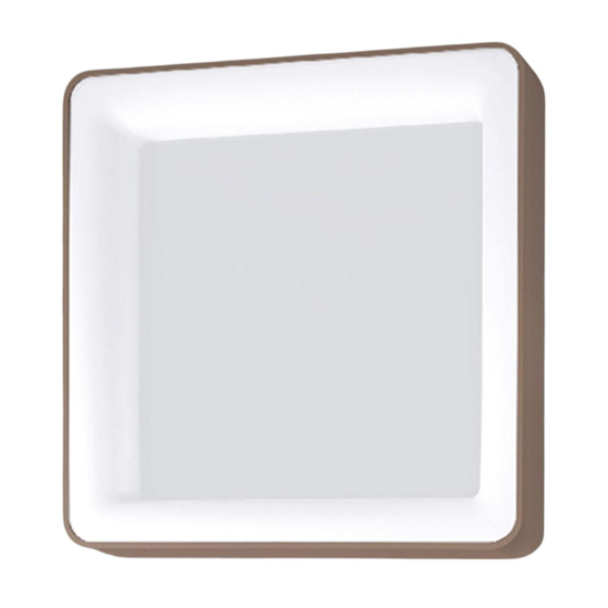 Plafoniera 80 sabbia led 80w 3000k 4000k dimmerabile inner-s vivida