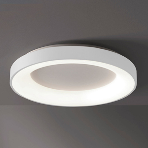 Vivida inner-r 80 plafoniera bianca rotonda led 80w 3000k 4000k dimmerabile