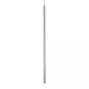 Ideal lux ultrathin sp d100 round cromo lampada a sospensione