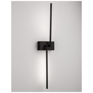 Applique nero da parete moderna led 11w 3000k moderna