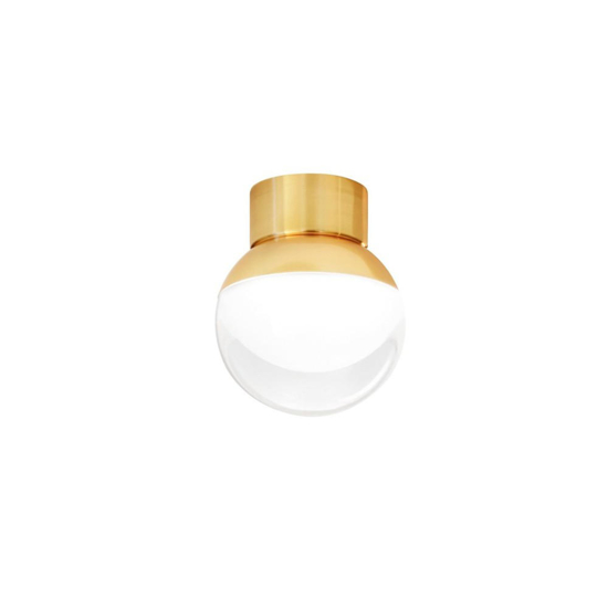 Linea light rossini faretto da soffitto oro led 3000k