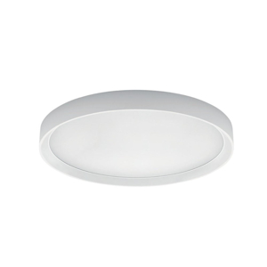 Plafoniera led 3000k tonda bianca linea light tara 50cm