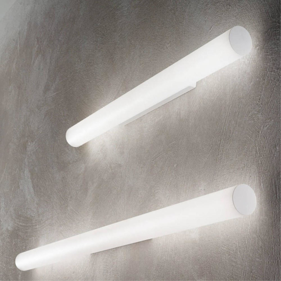 Applique led tubolare led 3000k linea light tu top 148cm