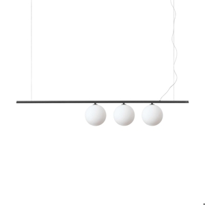 Ideal lux perline sp3 nero lampadario moderno