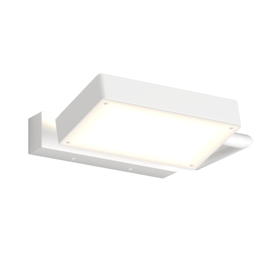 Applique parete toplight bianca led 19w 3000k 4000k