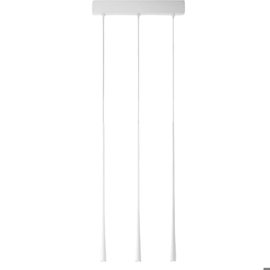 Lampadario per cucina gea luce dafne bianco led 16w 3000k