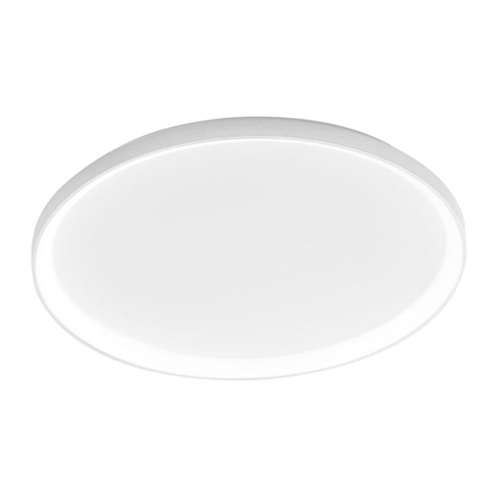 Plafoniera krizia px led 80w 4000k bianca moderna gea luce